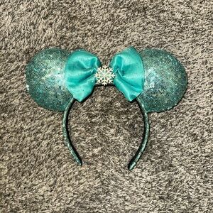 Elsa Frozen Snowflake Minnie Mickey Mouse Ears Disney (Adult)